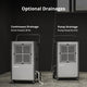 Kesnos 216 Pints Commercial Dehumidifier with Pump - Drain Hose, 24 Hr Timer - Up to 8500 Sq. Ft