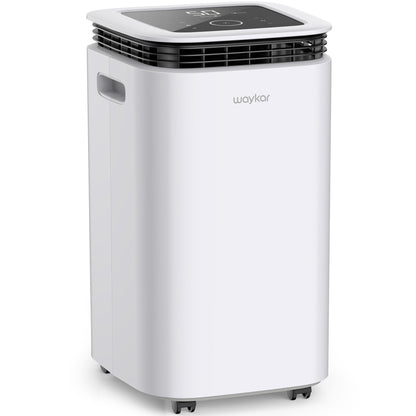 Waykar 34 pints 2500 Sq. Ft Home Dehumidifier with Drain Hose, Touch Control, 24 Hr Timer, 0.58 Gal Tank