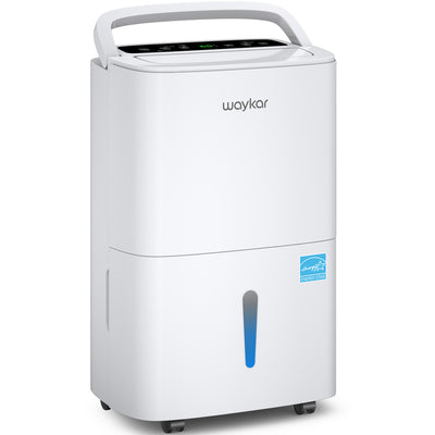 Waykar 120 Pints Energy Star Home Dehumidifier for Spaces up to 6,000 Sq. Ft at Home and Large Rooms