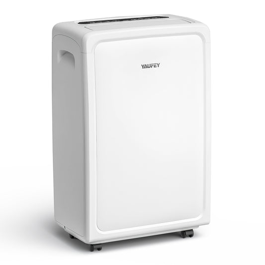 Yaufey Dehumidifier for Home Basements and Spaces up to 4,500 Sq. Ft. with 55-Pint Capacity