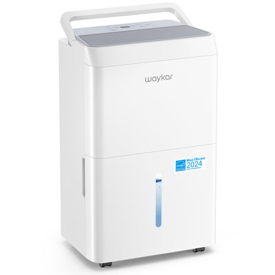 Waykar 120 Pint Energy Star Most Efficient Dehumidifier for Home & Basement up to 6,000 Sq. Ft.