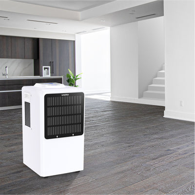 Waykar 130 Pint Commercial Dehumidifier with Drain Hose, Washable Filter - Covers up to 6000 Sq. Ft.