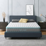 Serweet 10 Inch Bamboo Charcoal Memory Foam Hybrid Full Mattress - 7-Zone Pocket Innersprings