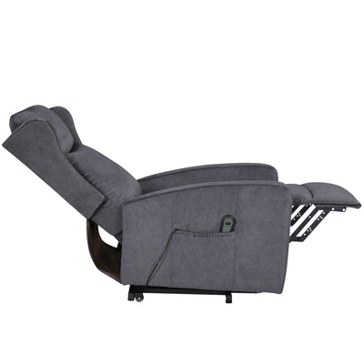 Sersper Adjustable Lift Chair Recliner for Elderly - Power Recliner with Remote Control, Fabric Upholstered