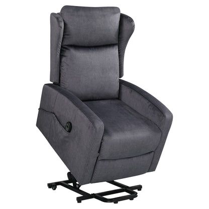 Sersper Adjustable Lift Chair Recliner for Elderly - Power Recliner with Remote Control, Fabric Upholstered