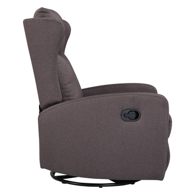 Sersper Adjustable Rocking Swivel Recliner Chair - Manual with Lumbar Support, 360° Swivel Function