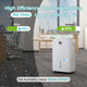 Kesnos 150 Pints Energy Star Dehumidifier - 7,500 Sq. Ft, LCD Display, Home & Basement, Drain Hose, 2.12 Gal Tank