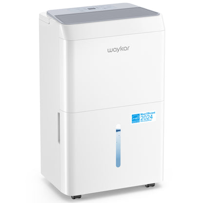 Waykar 120 Pint Energy Star Most Efficient Dehumidifier for Home & Basement up to 6,000 Sq. Ft.