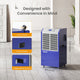 Yaufey 280P Industrial-Grade Dehumidifier for Space up to 8,500 Sq. Ft