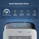 Yaufey 50 Pints 4,500 Sq. Ft Home Dehumidifier with Intelligent Controls