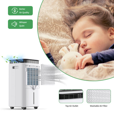 Waykar 34 pints 2500 Sq. Ft Home Dehumidifier with Drain Hose, Touch Control, 24 Hr Timer, 0.58 Gal Tank