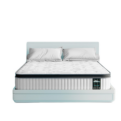 Serweet 12 Inch Memory Foam Hybrid Twin Mattress - Heavier Coils, Motion Isolation, Pressure Relief, Medium Firm