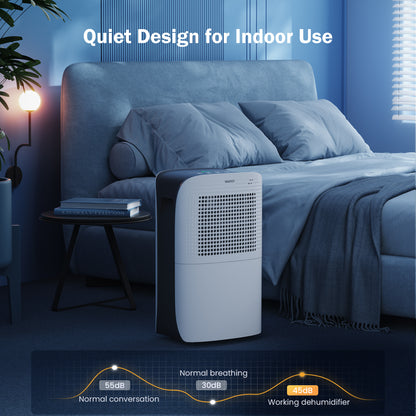 Yaufey 50 Pints 4,500 Sq. Ft Home Dehumidifier with Intelligent Controls