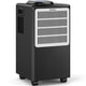 Fehom 130-Pint Dehumidifier with 1.32-Gallon Tank - Ideal for Large Spaces up to 6000 Sq. Ft